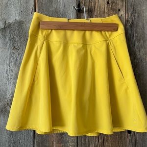 PUMA Womens Golf Pwrshape Solid Woven Skirt 16"